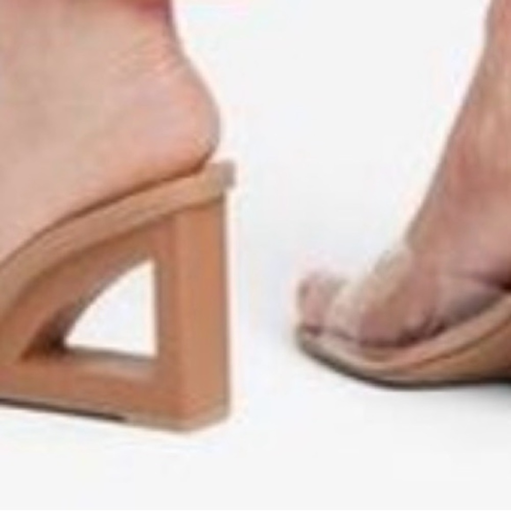 a new day Susana Heels PVC Clear Wedge Sandals - Picture 6 of 8